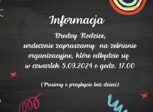 Zaproszenie na zebranie