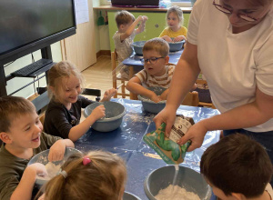 Sensoryczny piątek w grupie Fanfary