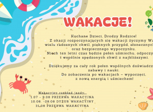 Fajnych wakacji!