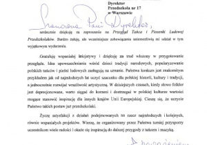 List Rzecznika Praw Dziecka Marka Michalaka